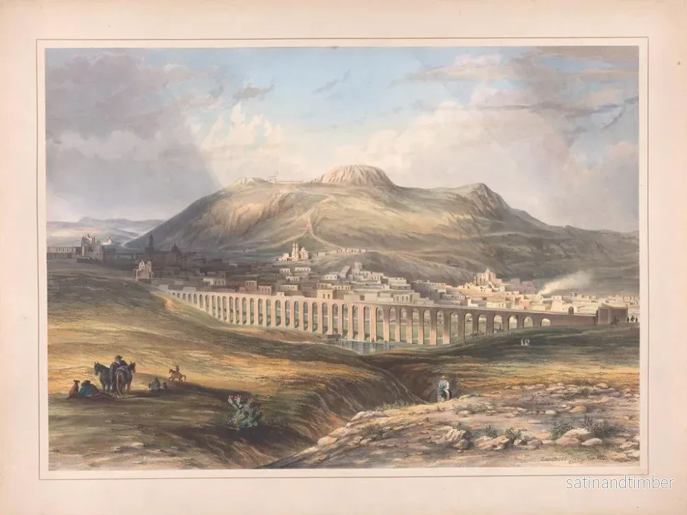 Reproduktion av målningen Vyer av Egerton i Mexiko Pl04 - Daniel Thomas Egerton - Bild 2