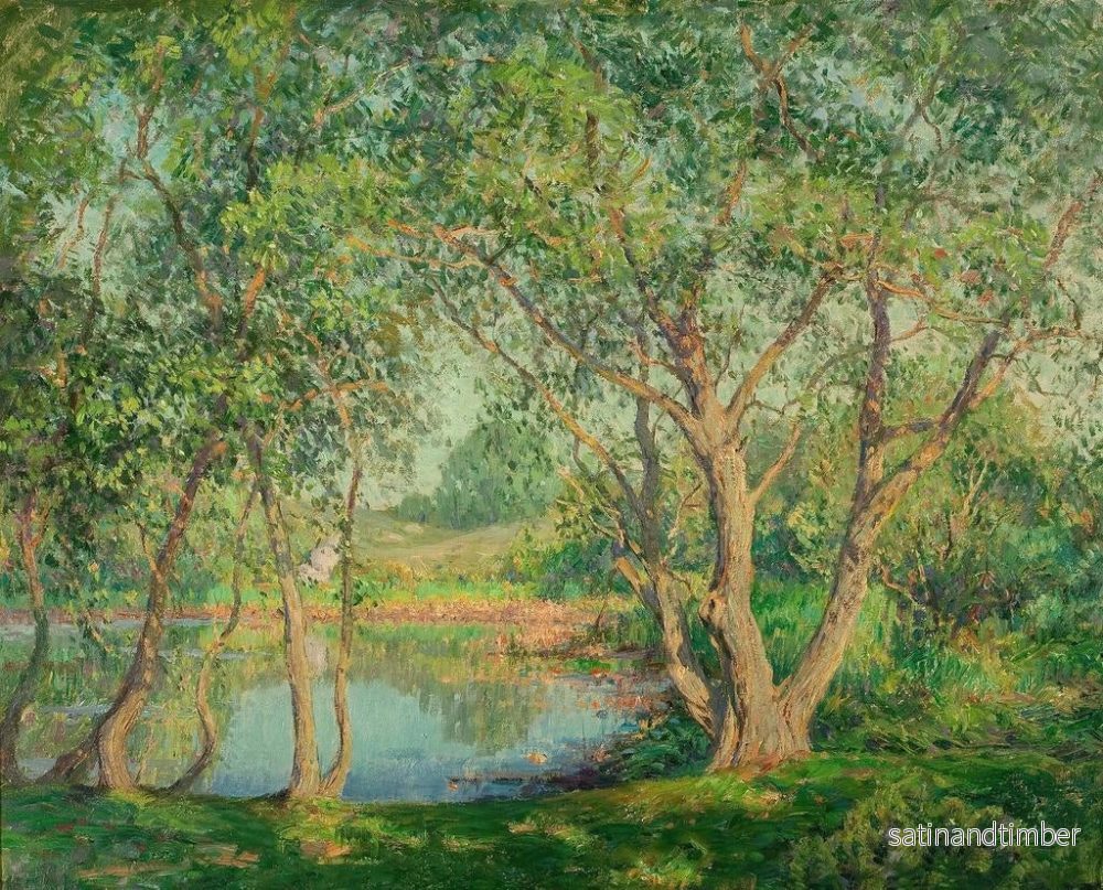 Reproduktion av målningen Lac caché - Wilson Henry Irvine - Bild 2