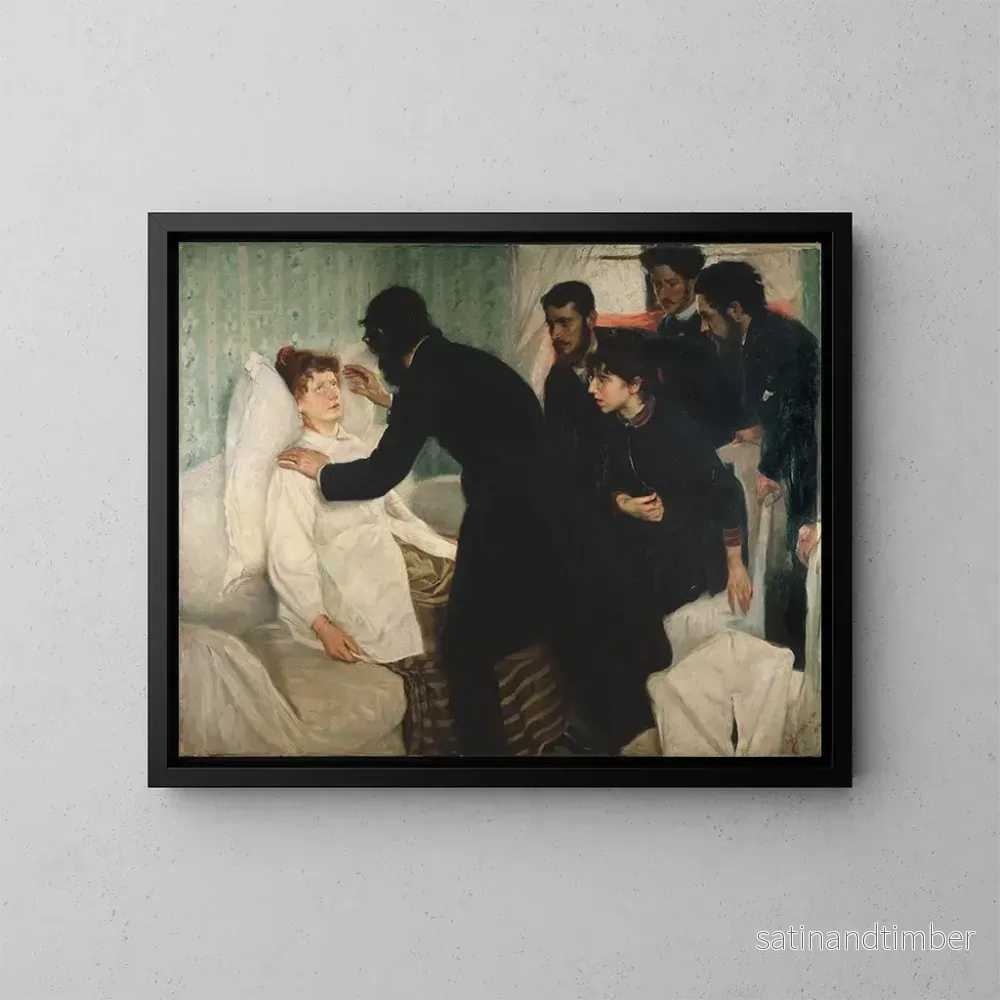 Reproduktion av målningen Songe hypnotique - Richard Bergh