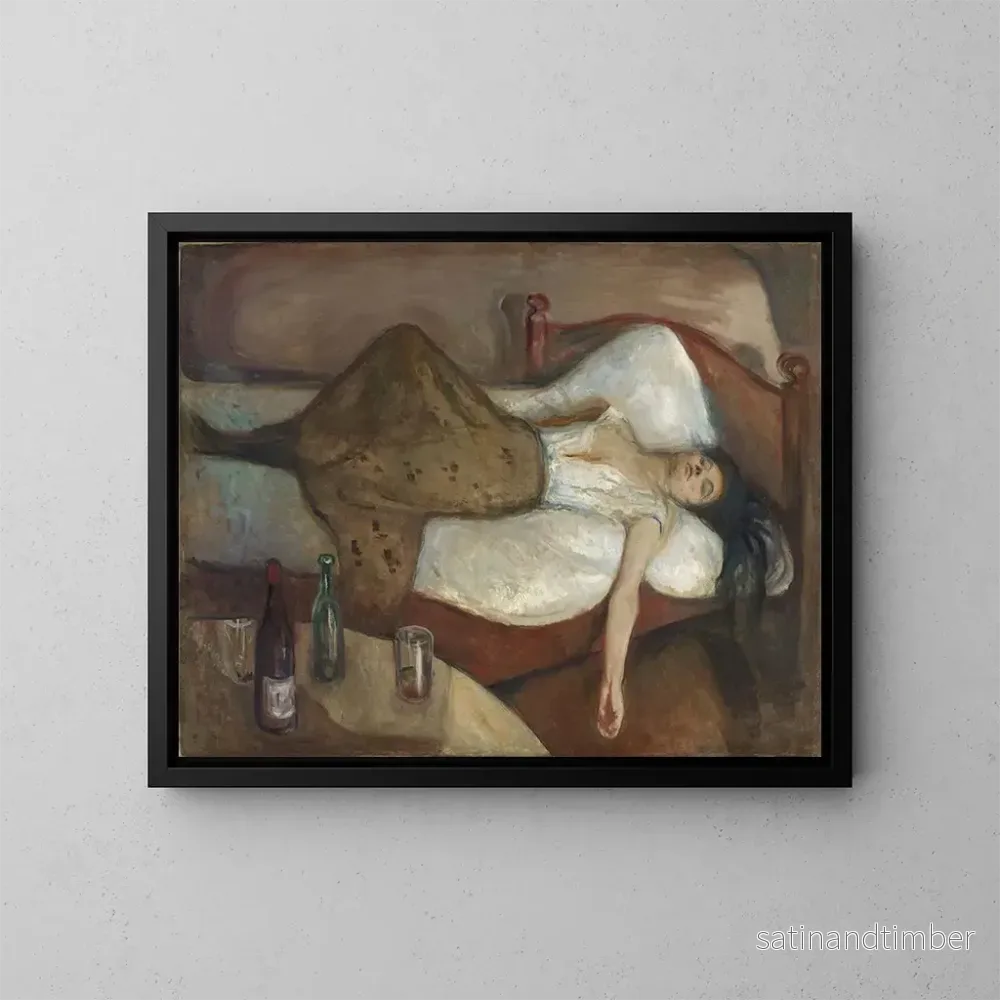Reproduktion av målningen Le Jour d’après – Edvard Munch Reproduktion av målningen Le Jour d’après – Edvard Munch