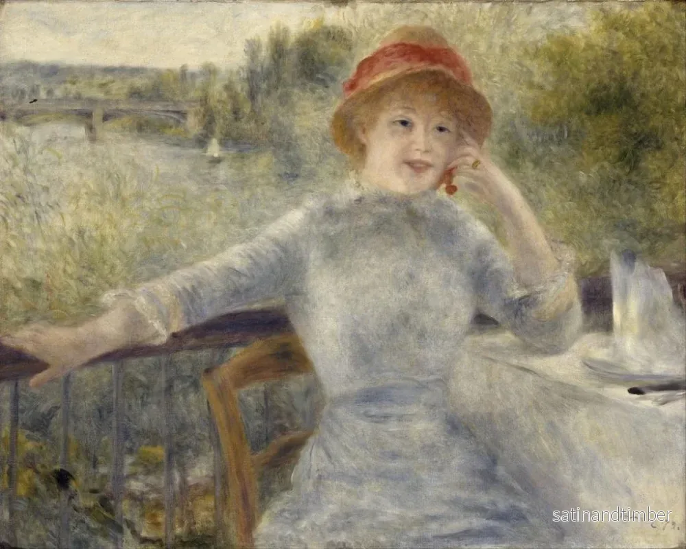 Reproduktion av målningen Alphonsine Fournaise - Pierre-Auguste Renoir - Bild 2