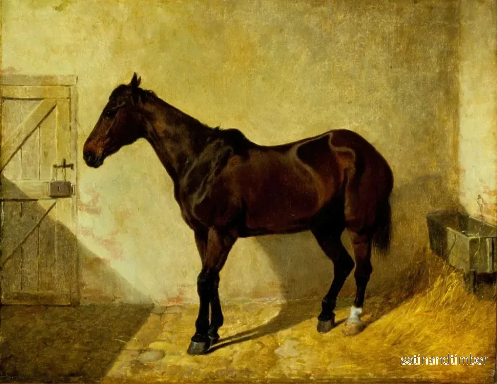 Reproduktion av målningen Häst - John Frederick Herring l'Ancien - Bild 2