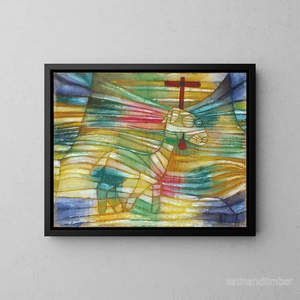 Reproduktion av målningen L'Agneau - Paul Klee