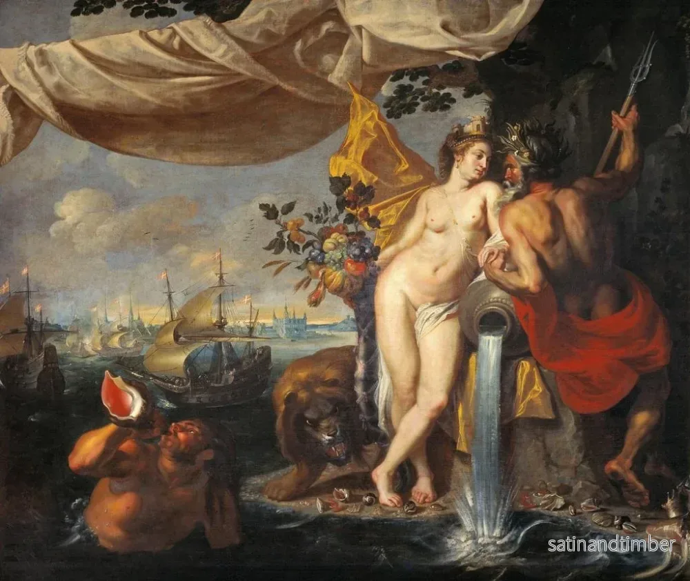 Reproduktion av målningen Allégorie du Son - Isaac Isaacsz - Bild 2