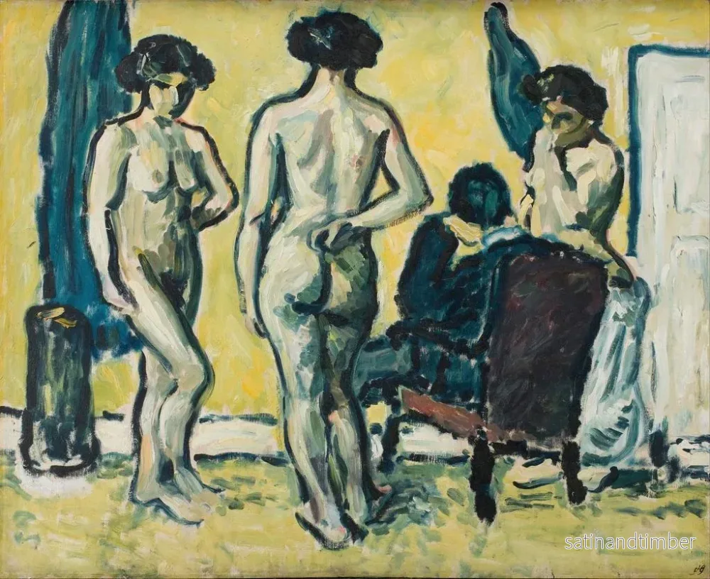 Reproduktion av målningen Le Jugement de Paris - Harald Giersing - Bild 2