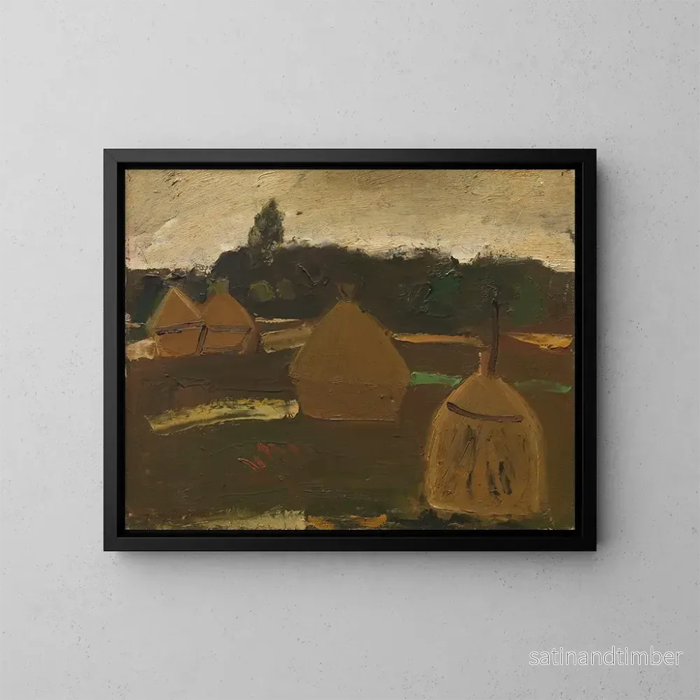 Reproduktion av målningen Meules - Gustave De Smet