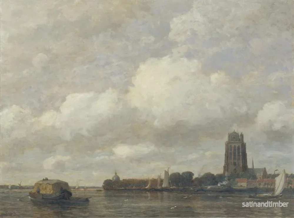 Reproduktion av målningen Dordrecht - Gilbert von Canal - Bild 2