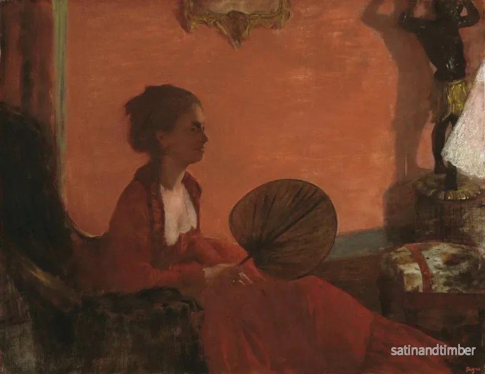 Reproduktion av målningen Madame Camus - Edgar Degas - Bild 2