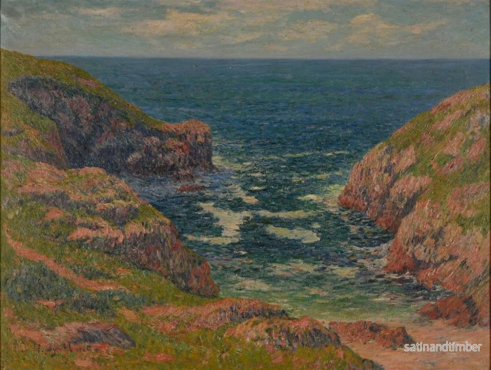 Reproduktion av målningen Port Lamatte - Henry Moret - Bild 2