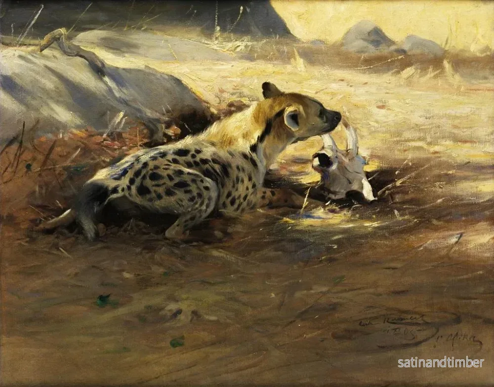 Reproduktion av målningen Hyne - Wilhelm Kuhnert - Bild 2