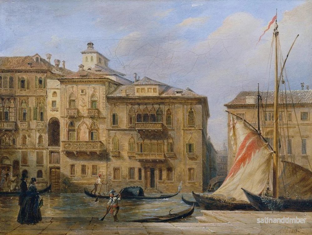Reproduktion av målningen Le Grand Canal à Venise - Franz Alt - Bild 2