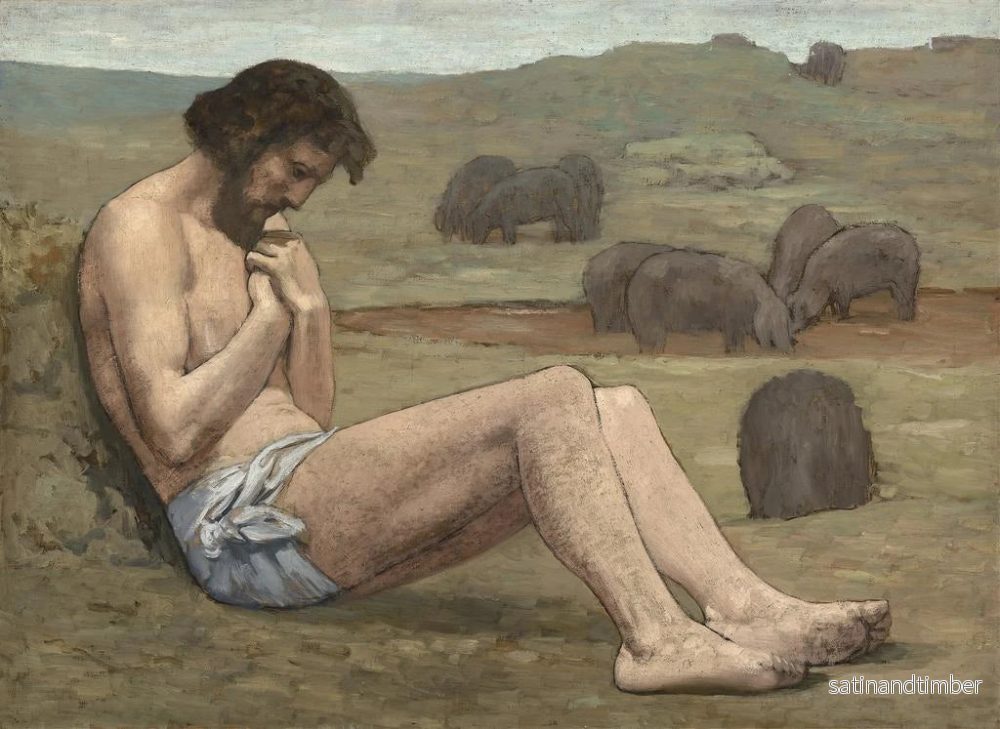 Reproduktion av målningen Den bortkomne sonen - Pierre Puvis de Chavannes - Bild 2