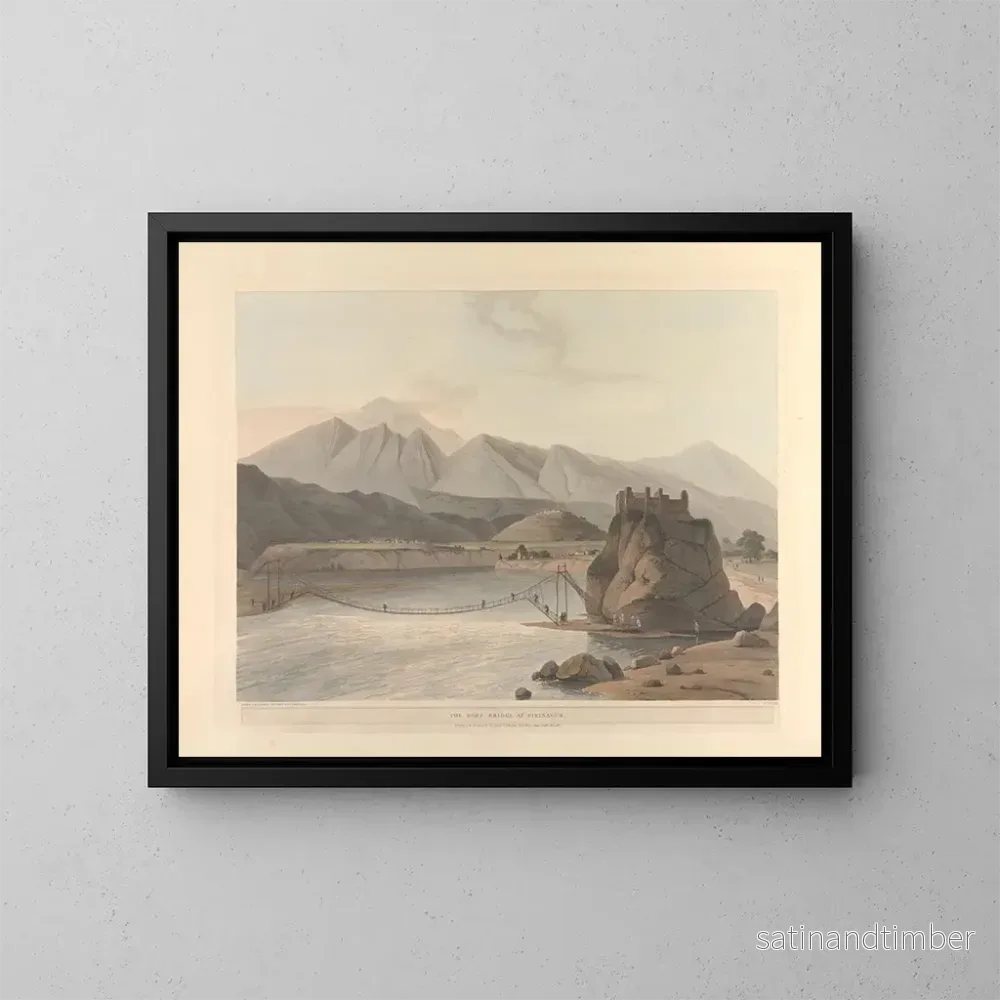 Reproduktion av målningen Scène orientale Pl27 - Thomas Daniell