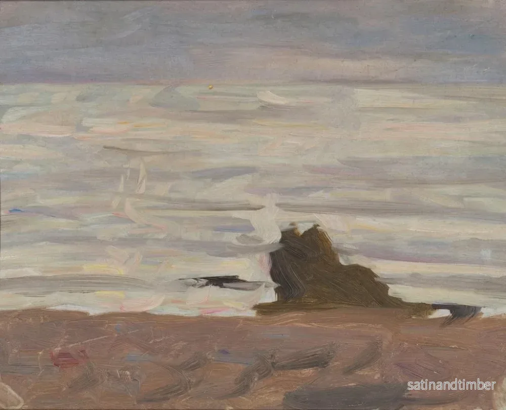 Reproduktion av målningen Mer grise à Arild - Richard Bergh - Bild 2