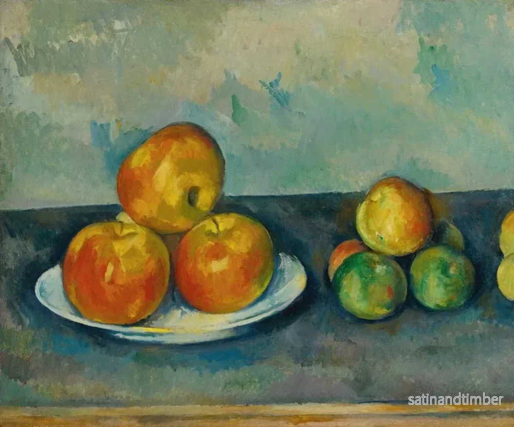 Reproduktion av målningen Äpplen - Paul Cézanne - Bild 2