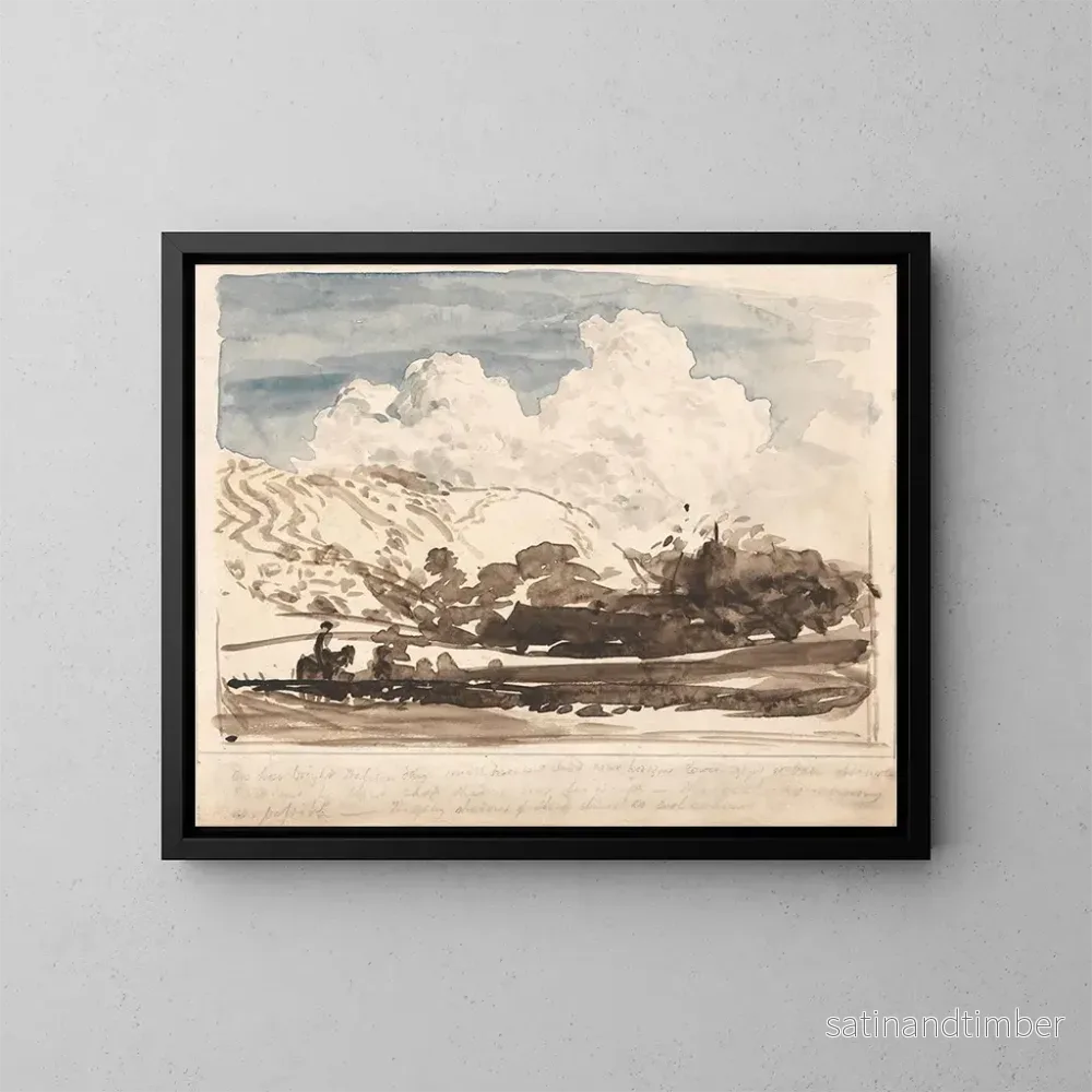 Reproduktion av målningen Le Nuage Lumineux - Samuel Palmer