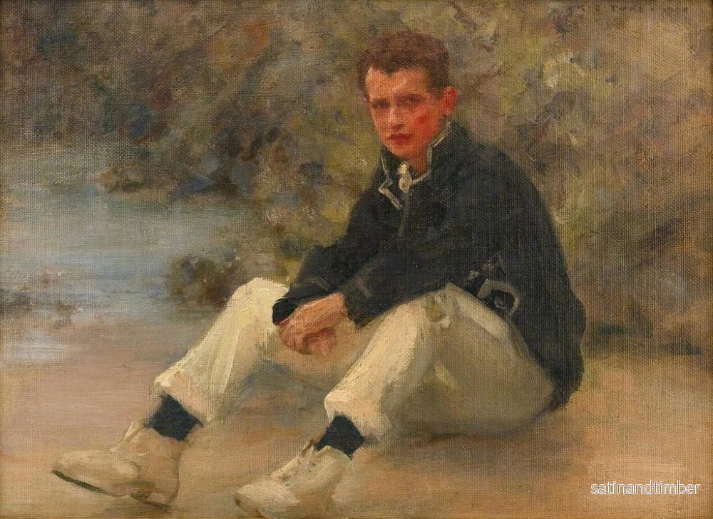 Reproduktion av målningen En ung sjöman - Henry Scott Tuke - Bild 2