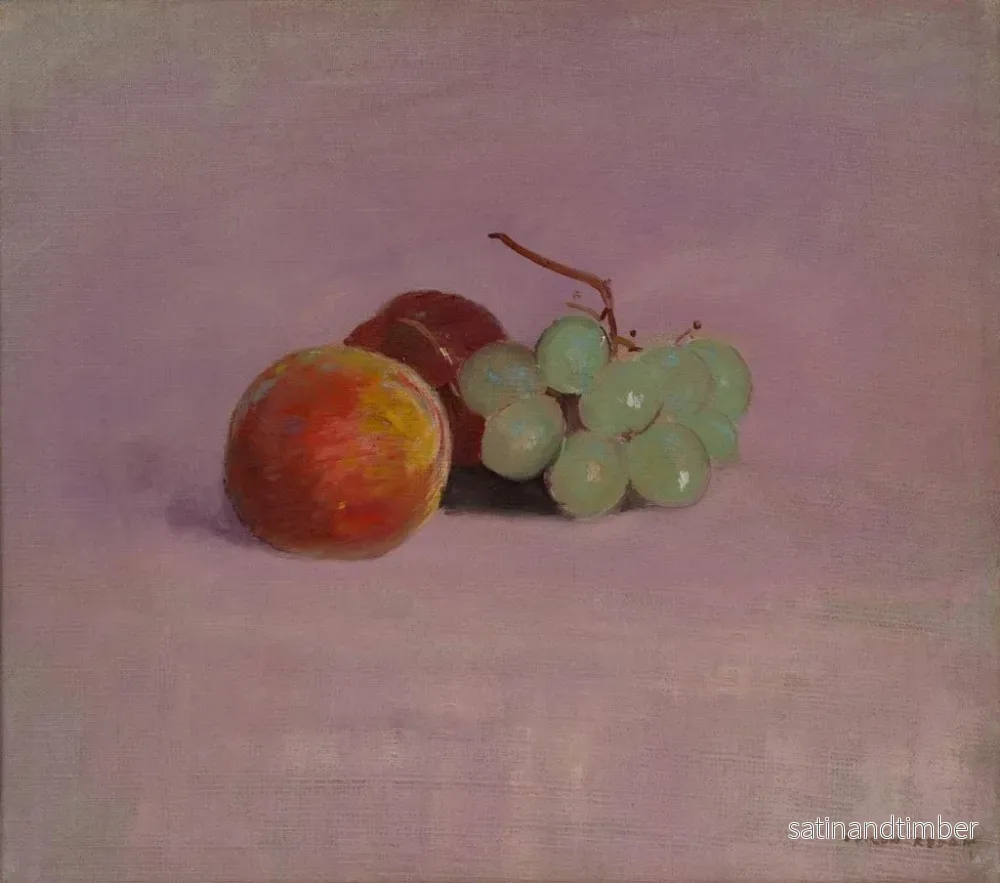 Reproduktion av målningen Naturtavla med frukter - Odilon Redon - Bild 2