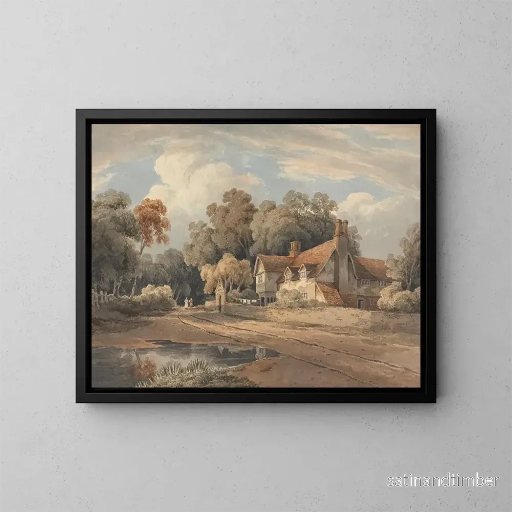 Reproduktion av målningen i Bromley, Kent - Ramsay Richard Reinagle