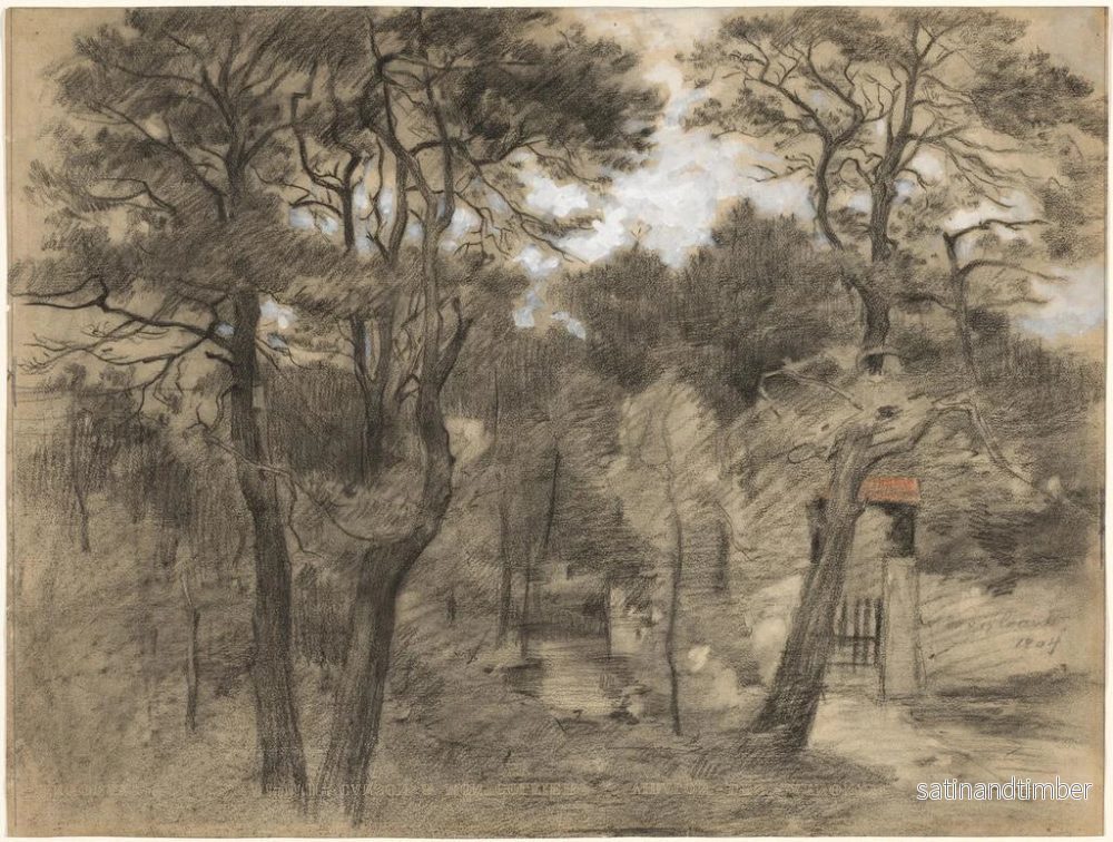 Reproduktion av målningen Landskap - Lovis Corinth - Bild 2