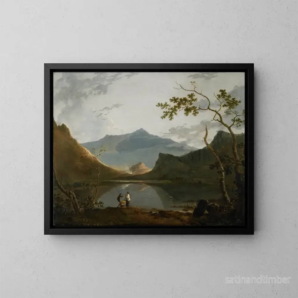 Reproduktion av målningen Snowdon från Llyn Nantlle - Richard Wilson