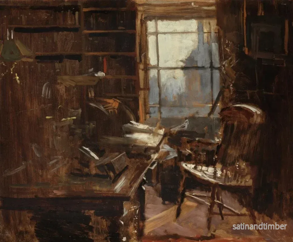 Reproduktion av målningen av Charles Bradlaugh - Walter Richard Sickert - Bild 2