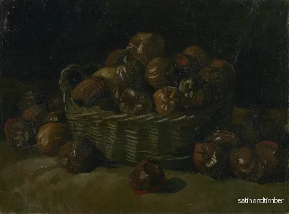 Reproduktion av målningen Äpple korg - Vincent van Gogh - Bild 2
