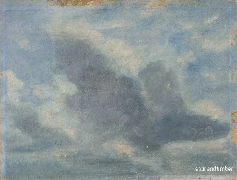 Reproduktion av målningen Studie av himlen - Lionel Constable - Bild 2