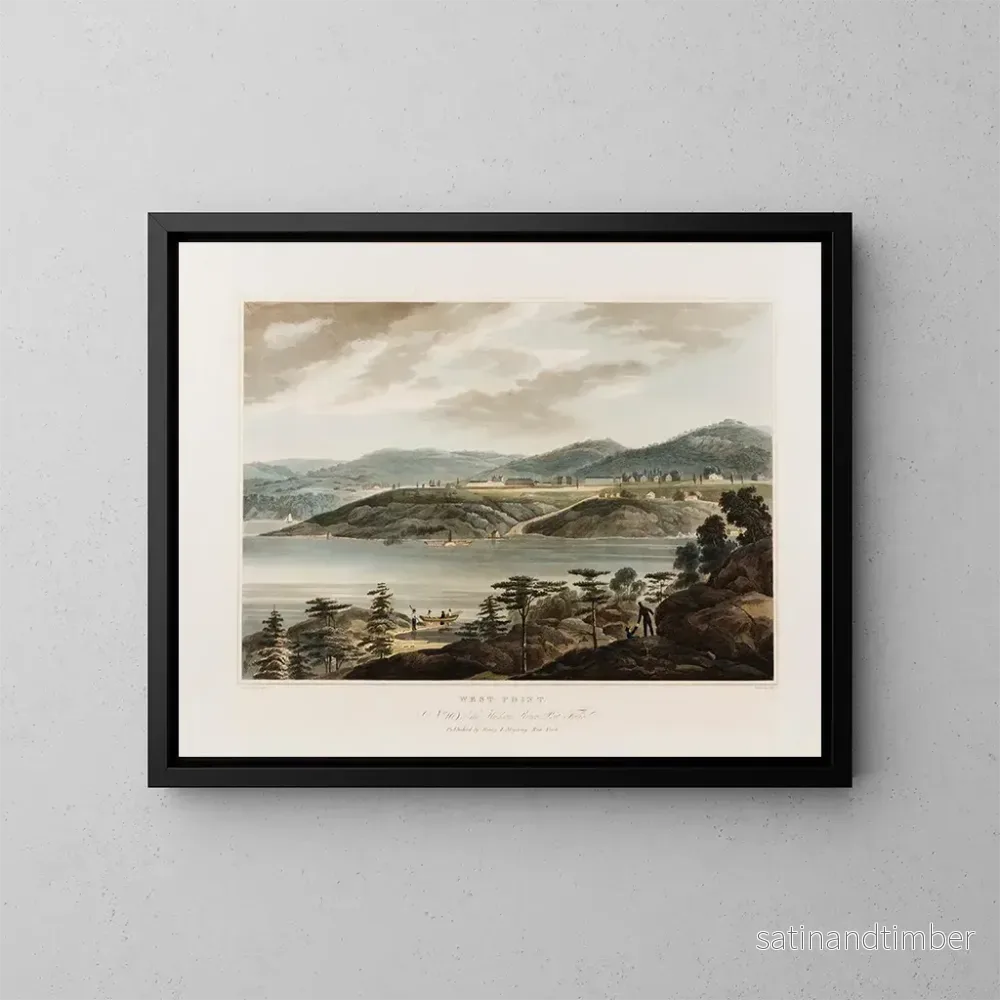 Reproduktion av målningen Point du jour - William Guy Wall