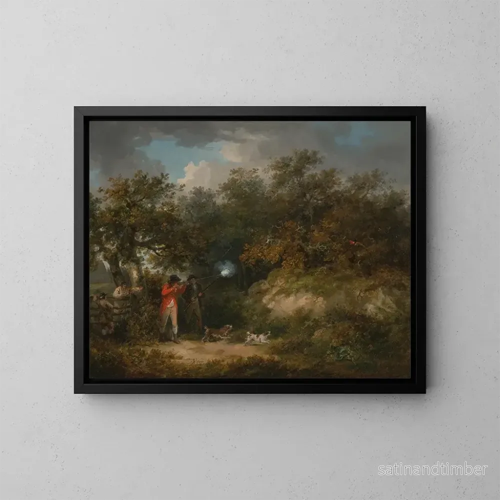 Reproduktion av målningen Tir au faisan – George Morland Reproduktion av målningen Tir au faisan – George Morland