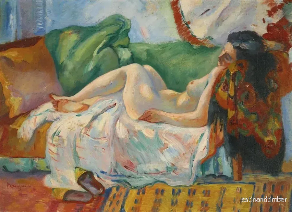 Reproduktion av målningen Dormeur - Henri Manguin - Bild 2
