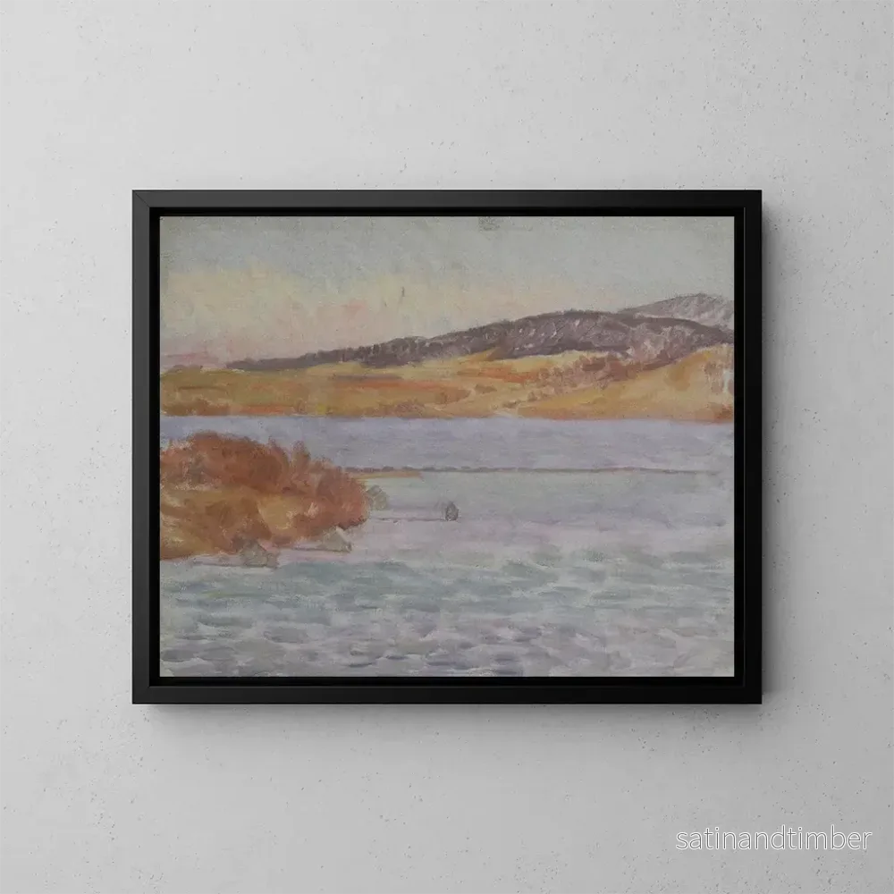 Reproduktion av målningen Rivage - Walther Gamerith