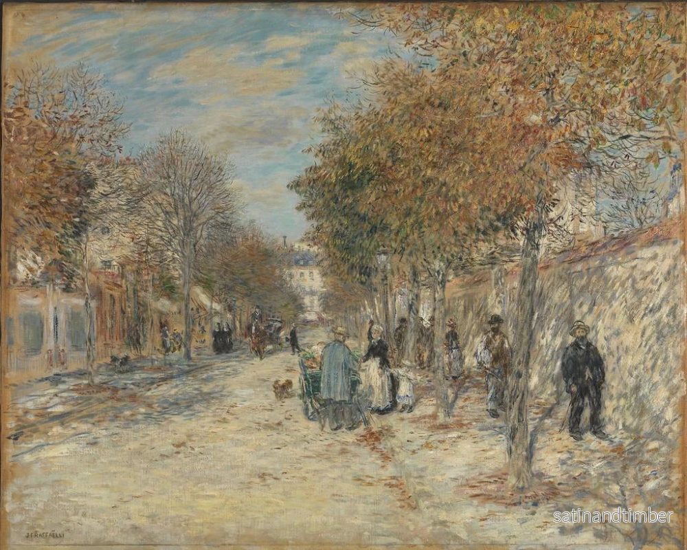 Reproduktion av målningen Porte au soleil - Jean François Raffaëlli - Bild 2