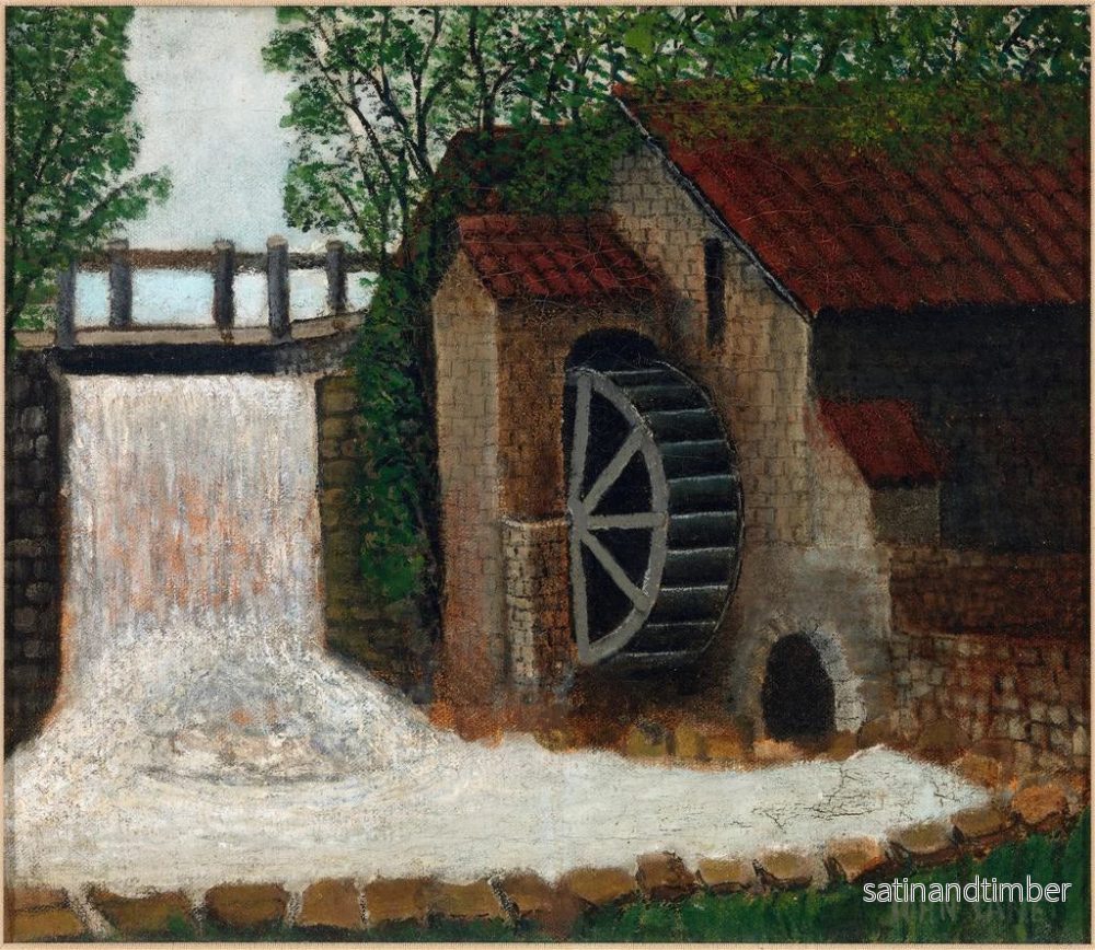 Reproduktion av målningen Le Vieux Moulin - John Kane - Bild 2