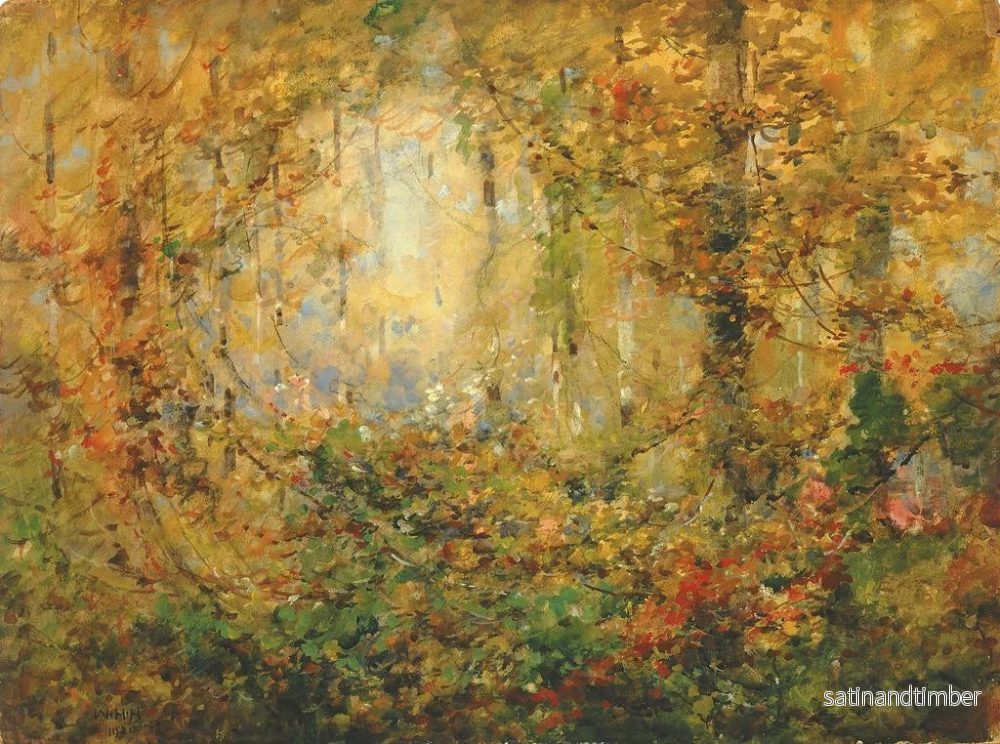Reproduktion av målningen Enchevêtrement d'automne - William Henry Holmes - Bild 2