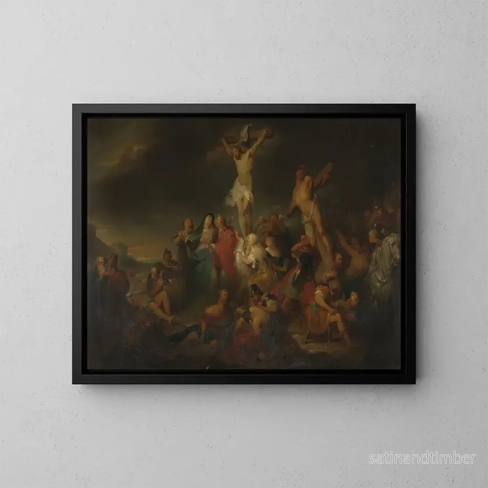Reproduktion av målningen Calvaire - Nicaise De Keyser