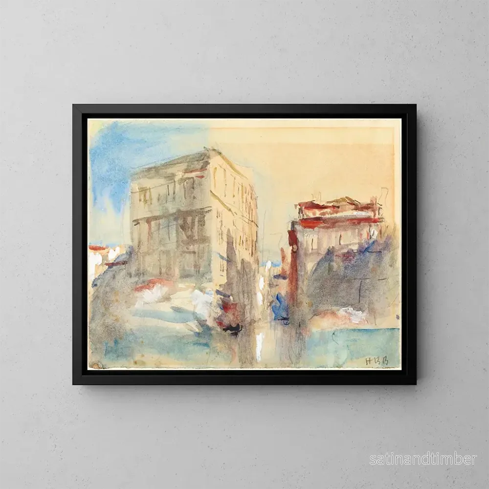 Reproduktion av målningen Palais sur le Grand Canal à Venise – Hercules Brabazon Brabazon Reproduktion av målningen Palais sur le Grand Canal à Venise – Hercules Brabazon Brabazon