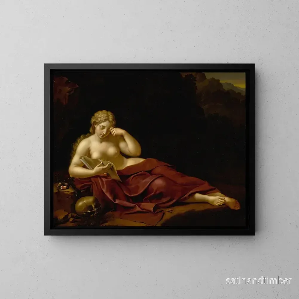 Reproduktion av målningen Marie Madeleine i ånger - Bartholomeus Douven