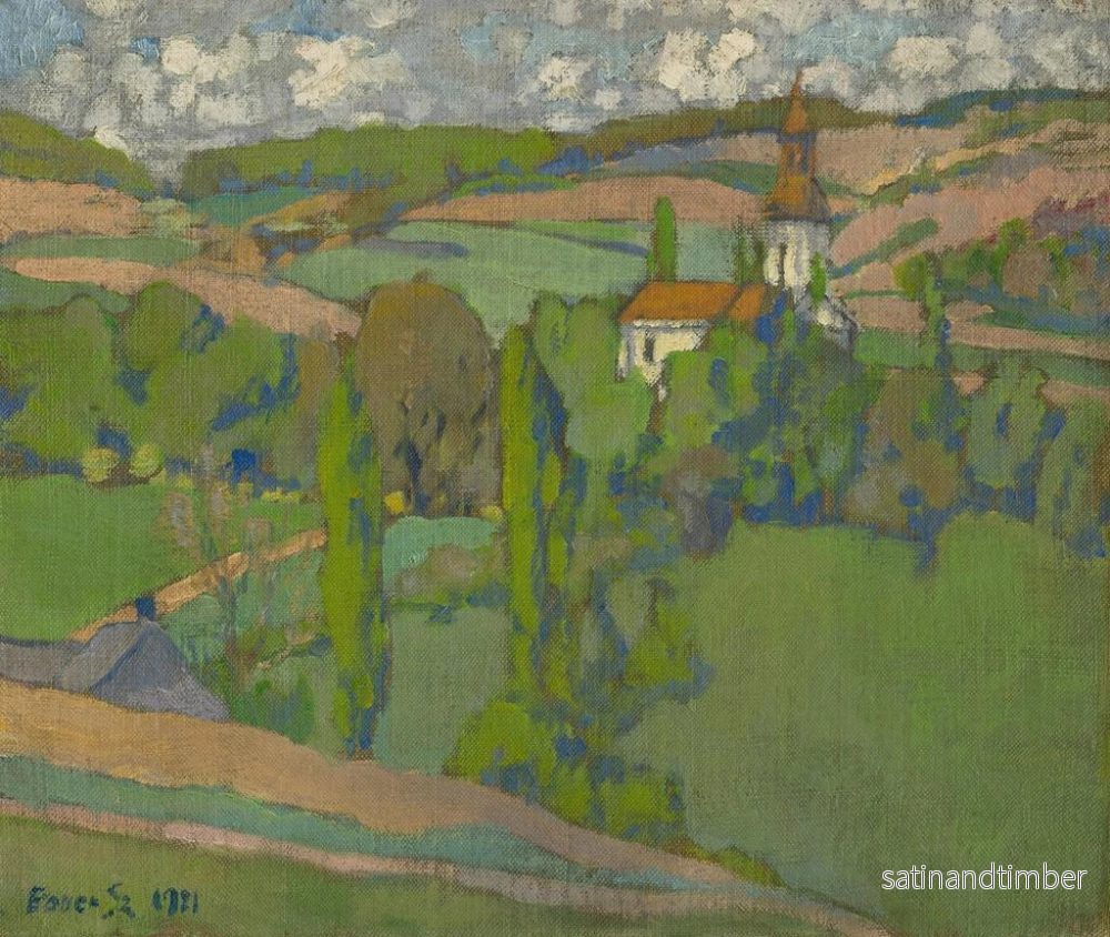 Reproduktion av målningen À Calvaire à Košice - Konstantin Bauer - Bild 2