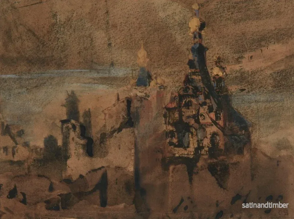 Reproduktion av målningen Souvenir d'Espagne - Victor Hugo - Bild 2