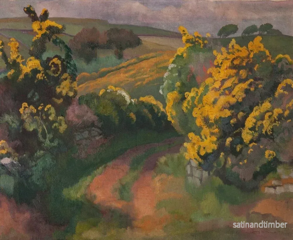 Reproduktion av målningen Sol, dagens hjärta - Stanisław Ignacy Witkiewicz - Bild 2