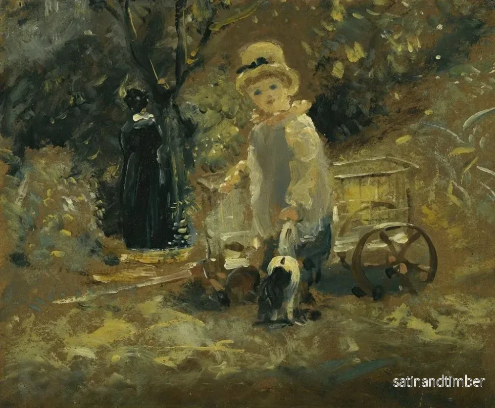 Reproduktion av tavlan En pojke med en leksaksvagn - John Constable - Bild 2