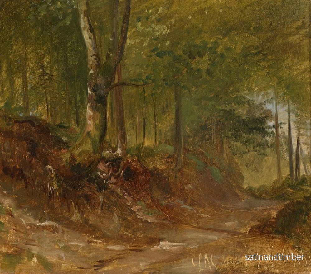 Reproduktion av målningen Vägskog - Ludwig Halauska - Bild 2