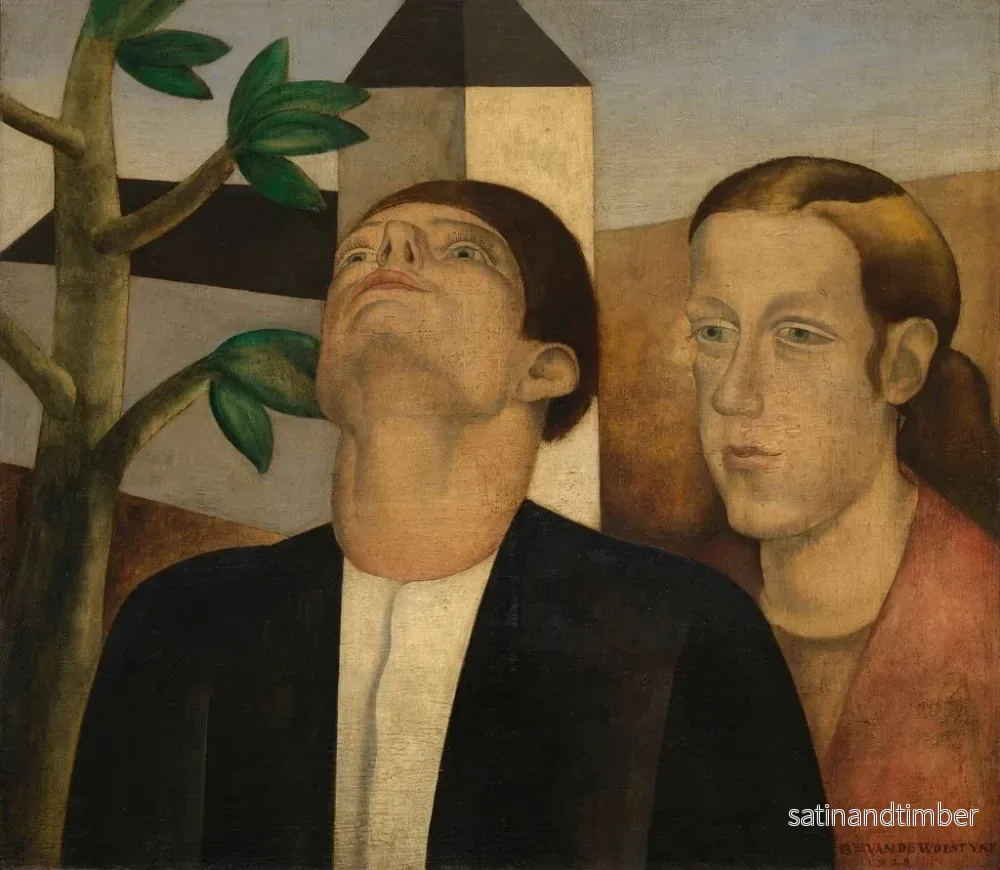 Reproduktion av målningen Azur - Gustave Van de Woestijne - Bild 2