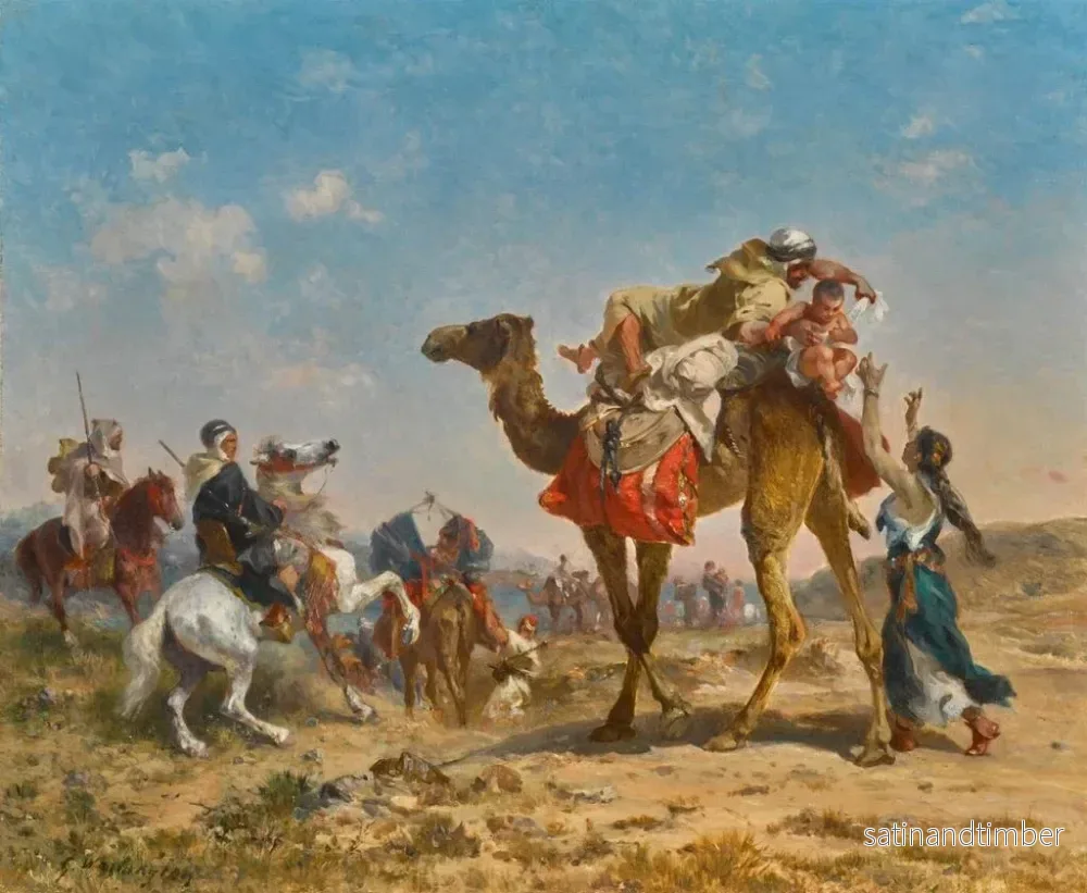 Reproduktion av målningen Le départ - Georges Washington - Bild 2
