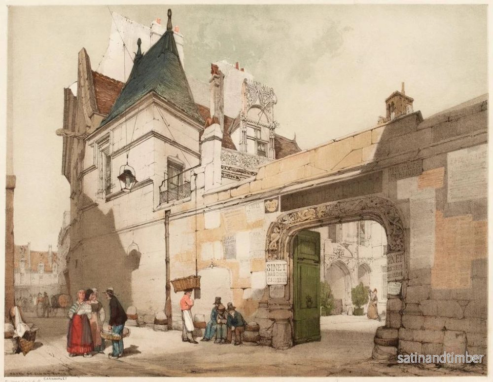 Reproduktion av målningen Hôtel de Cluny, Paris - Thomas Shotter Boys - Bild 2