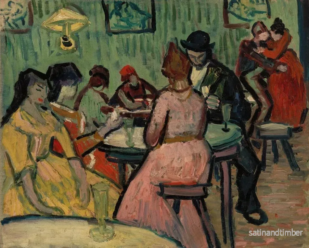 Reproduktion av målningen Le Lupanar - Vincent van Gogh - Bild 2