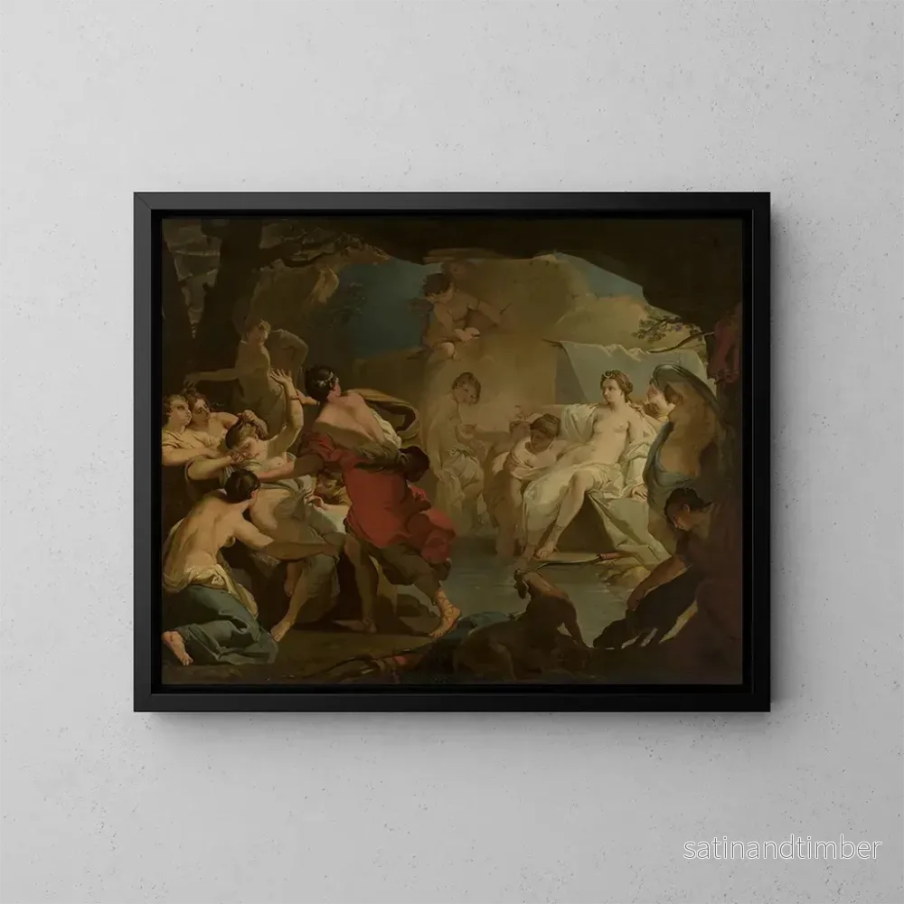 Reproduktion av målningen Le jugement de Diane sur la nymphe Callisto – Gaetano Gandolfi Reproduktion av målningen Le jugement de Diane sur la nymphe Callisto – Gaetano Gandolfi