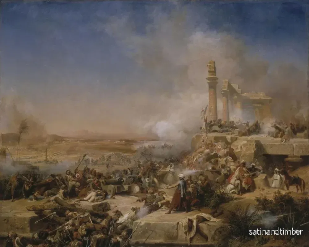 Reproduktion av målningen Bataille d'Héliopolis - Léon Cogniet - Bild 2