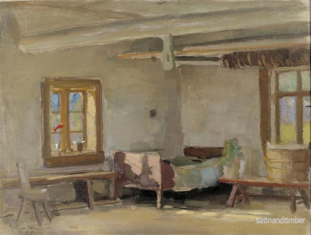 Reproduktion av målningen inomhus - Eero Järnefelt - Bild 2